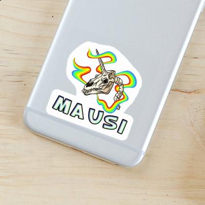 Mausi Sticker Einhorn-Totenkopf Notebook Mausi Sticker Einhorn-Totenkopf Gift package Image