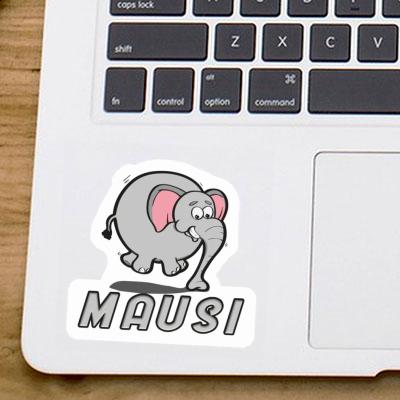 Autocollant Éléphant Mausi Laptop Autocollant Éléphant Mausi Laptop Image