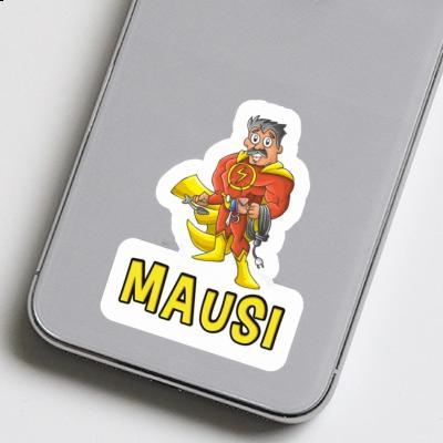 Autocollant Électricien Mausi Laptop Image