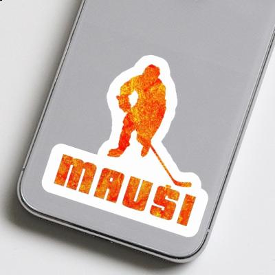 Sticker Eishockeyspieler Mausi Laptop Sticker Eishockeyspieler Mausi Laptop Image
