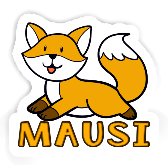 Renard Autocollant Mausi Laptop Renard Autocollant Mausi Laptop Image
