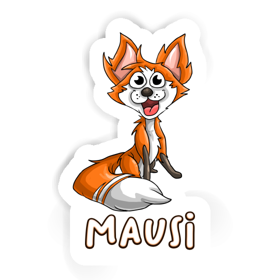 Autocollant Mausi Renard Laptop Autocollant Mausi Renard Laptop Image