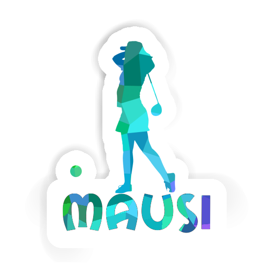 Mausi Autocollant Golfeuse Laptop Mausi Autocollant Golfeuse Laptop Image