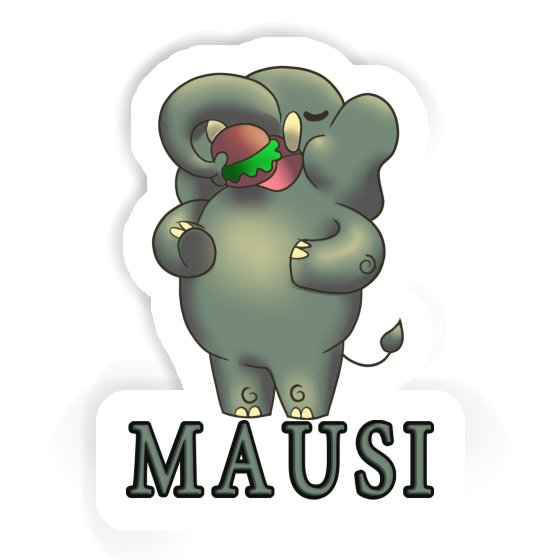 Mausi Autocollant Éléphant Mausi Autocollant Éléphant Image