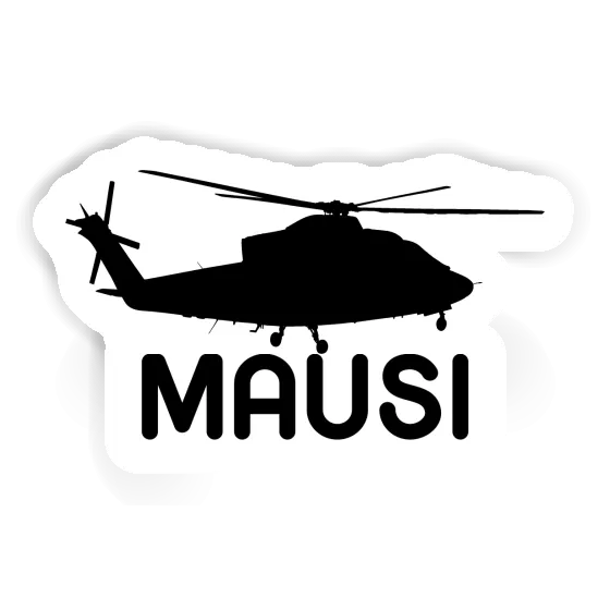 Autocollant Mausi Hélico Notebook Autocollant Mausi Hélico Notebook Image