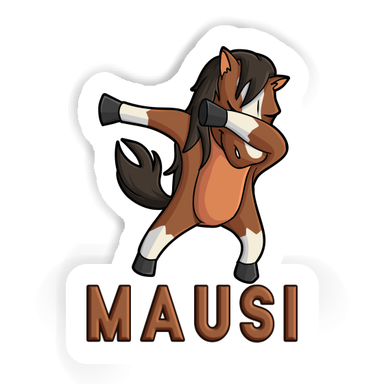 Cheval Autocollant Mausi Notebook Image