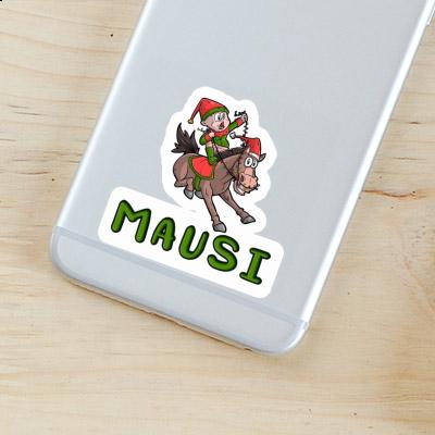 Autocollant Cavalier Mausi Notebook Autocollant Cavalier Mausi Notebook Image