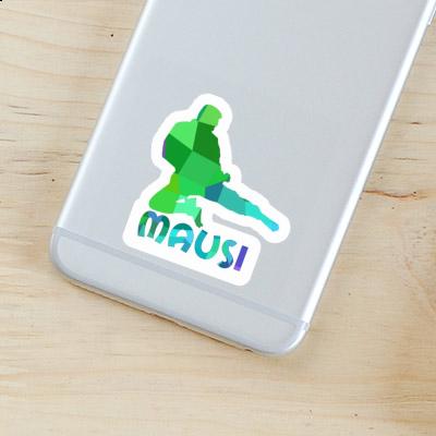 Mausi Sticker Karateka Notebook Image
