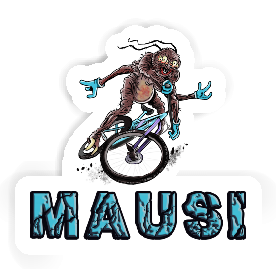 Autocollant Vététiste Mausi Autocollant Vététiste Mausi Image