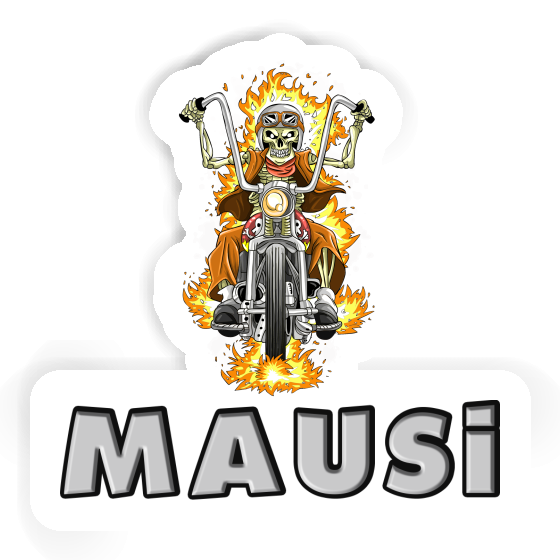 Mausi Sticker Motorbike Rider Notebook Mausi Sticker Motorbike Rider Gift package Image