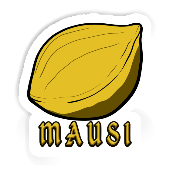 Mausi Aufkleber Nuss Notebook Mausi Aufkleber Nuss Gift package Image