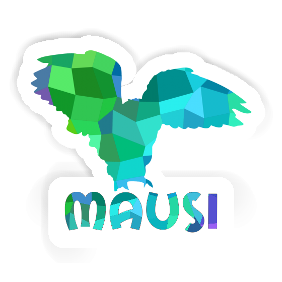 Hibou Autocollant Mausi Image