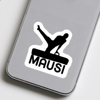 Gymnaste Autocollant Mausi Image