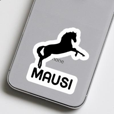 Autocollant Mausi Cheval Laptop Image