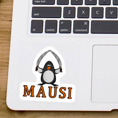 Autocollant Pingouin de combat Mausi Notebook Autocollant Pingouin de combat Mausi Notebook Image