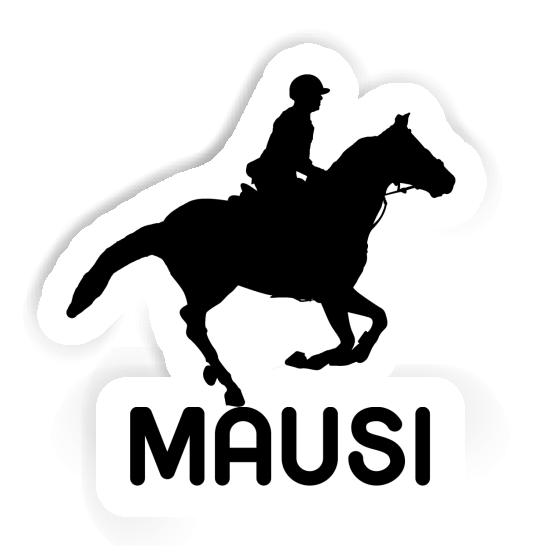 Autocollant Mausi Cavalière Notebook Autocollant Mausi Cavalière Notebook Image