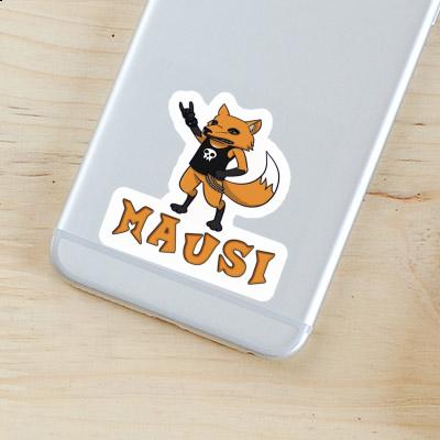 Rocker-Fuchs Sticker Mausi Notebook Image