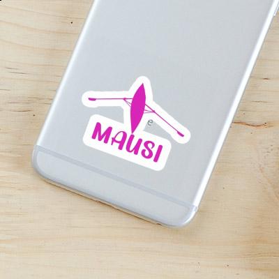 Mausi Autocollant Bateau à rames Gift package Image