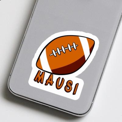 Mausi Autocollant Ballon de rugby Notebook Mausi Autocollant Ballon de rugby Gift package Image