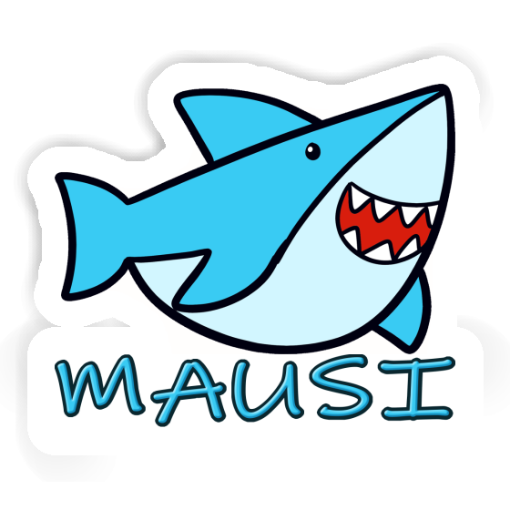 Shark Sticker Mausi Shark Sticker Mausi Image
