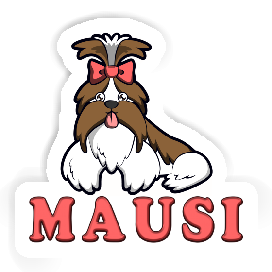Shih Tzu Sticker Mausi Notebook Image