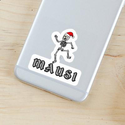 Squelette de Noël Autocollant Mausi Notebook Squelette de Noël Autocollant Mausi Notebook Image
