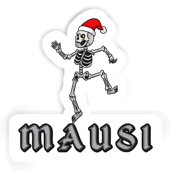 Squelette de Noël Autocollant Mausi Notebook Squelette de Noël Autocollant Mausi Gift package Image