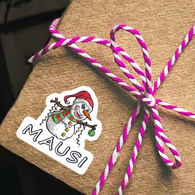 Mausi Autocollant Bonhomme de neige Notebook Mausi Autocollant Bonhomme de neige Gift package Image