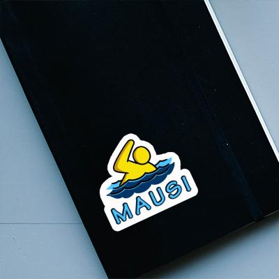 Mausi Sticker Schwimmer Notebook Mausi Sticker Schwimmer Gift package Image