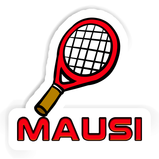 Raquette de tennis Autocollant Mausi Raquette de tennis Autocollant Mausi Image