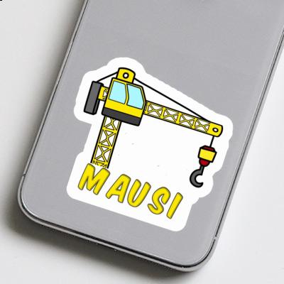 Tower Crane Sticker Mausi Notebook Tower Crane Sticker Mausi Gift package Image