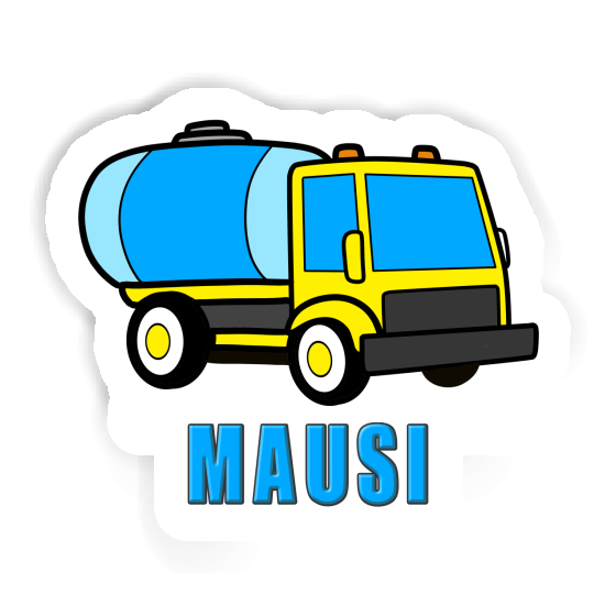 Mausi Autocollant Camion d'eau Gift package Image