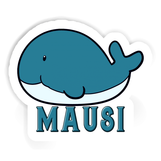 Whale Fish Sticker Mausi Whale Fish Sticker Mausi Image