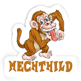 Sticker Affe Mechthild Image