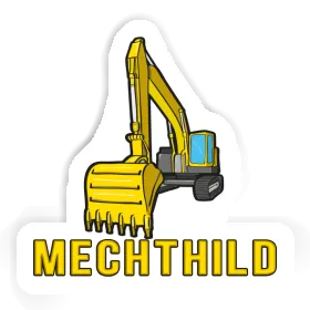 Aufkleber Mechthild Bagger Image