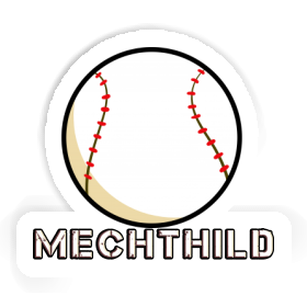 Baseball Ball Sticker Mechthild Image