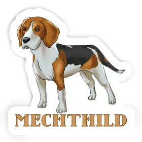 Beagle Sticker Mechthild Image