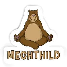 Our de yoga Autocollant Mechthild Image
