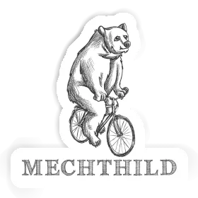 Aufkleber Velofahrer Mechthild Image