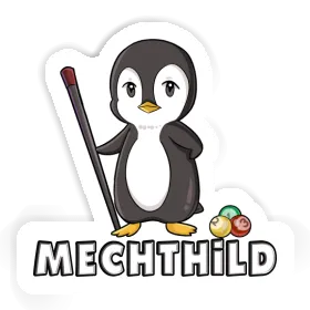 Sticker Billiards Player Mechthild Image