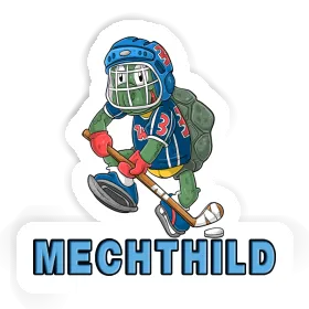 Autocollant Mechthild Joueur de hockey sur glace Image