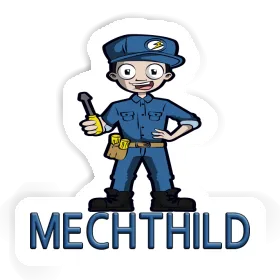 Electrician Sticker Mechthild Image
