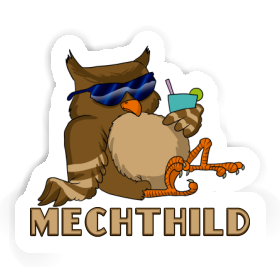 Mechthild Sticker Cool Owl Image