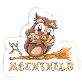 Sticker Mechthild Owl Image