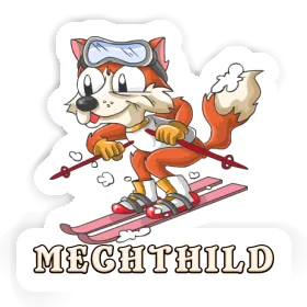 Mechthild Sticker Skifahrer Image