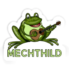 Sticker Gitarrenfrosch Mechthild Image