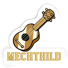 Sticker Gitarre Mechthild Image