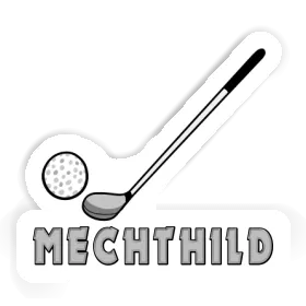 Sticker Golfschläger Mechthild Image