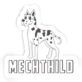 Mechthild Sticker Dogge Image