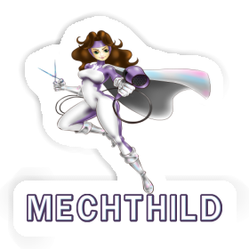 Mechthild Autocollant Coiffeuse Image